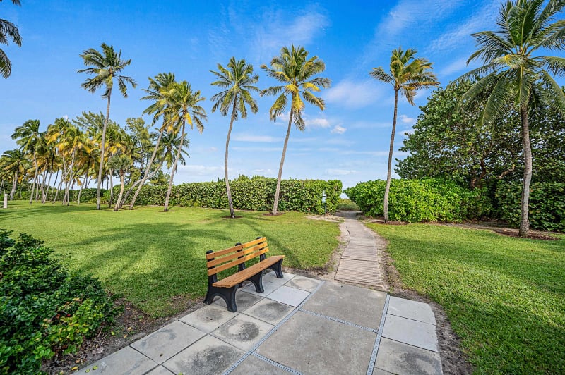 Key Colony Key Biscayne Beach Access